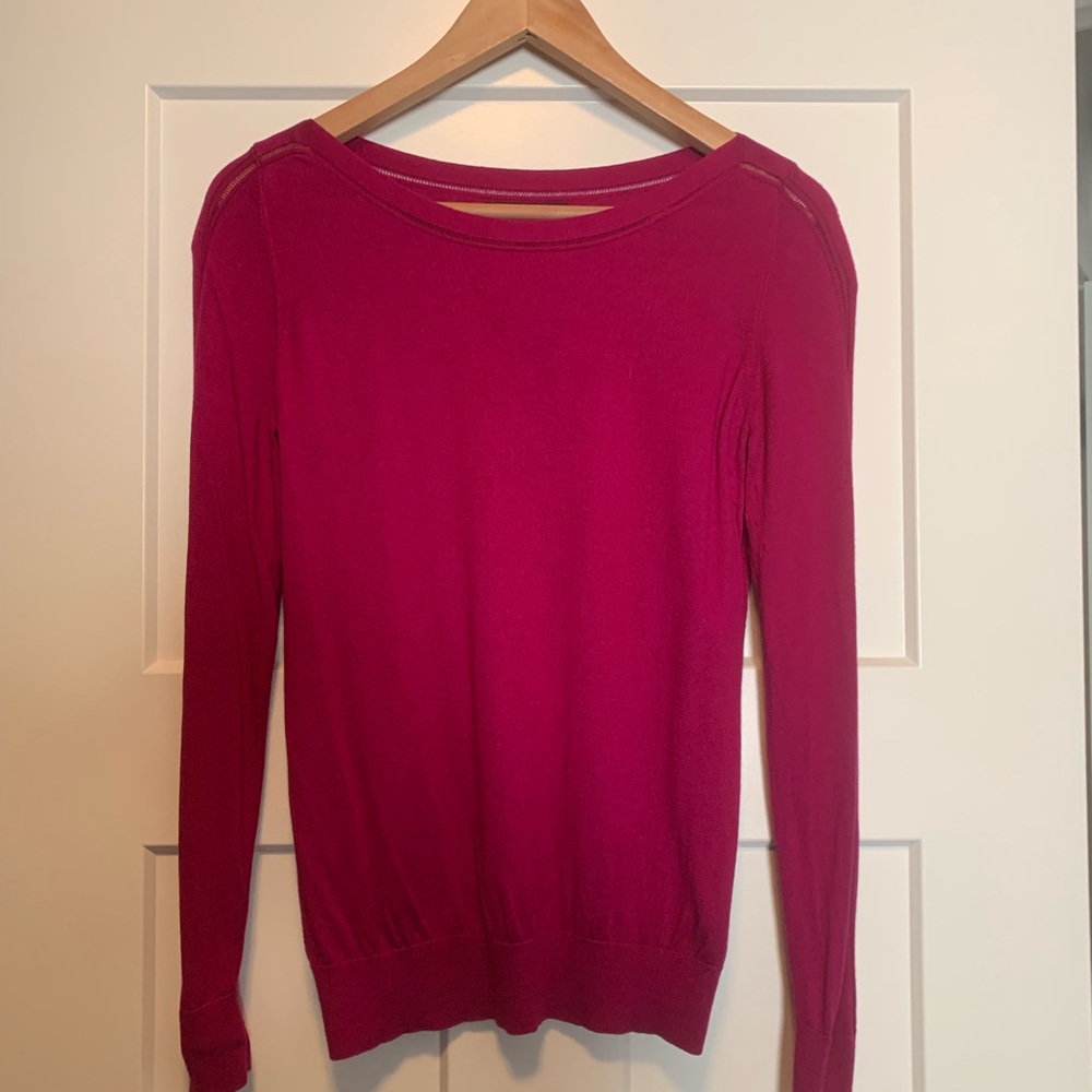 Banana Republic silk-cotton knit.